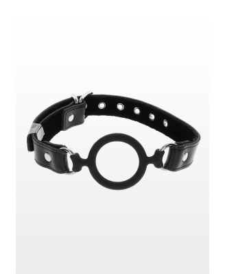 Open Ring Gag Black