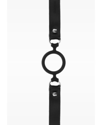 Open Ring Gag Black