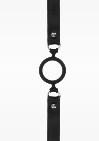 Open Ring Gag Black