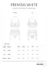 Premisis White otwarty komplet 3-częściowy 2XL/3XL