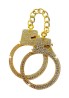 Diamond Wrist Cuffs Gold Gold