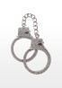 Diamond Wrist Cuffs Silver Silver