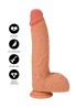 Realistic Dildo Liquid Silicone 23 cm