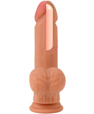 Realistic Dildo Liquid Silicone 19 cm