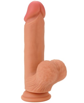 Realistic Dildo Liquid Silicone 19 cm