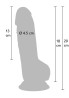 Realistic Dildo PVC 18 cm
