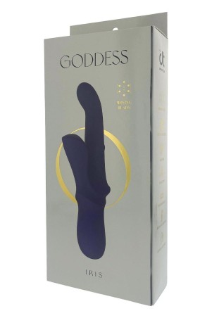 GODDESS IRIS DUO VIBRATOR WITH SLIDING BEAD