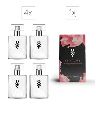 Zestaw Tester + 4 Perfumy Floral-spicy 30 ml