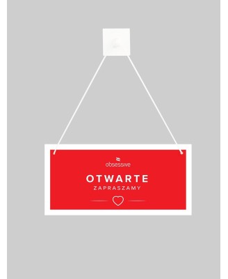 POS Tabliczka otwarte/zamknięte PL