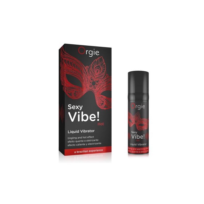 Żel-SEXY VIBE! HOT - LIQUID VIBRATOR - 15 ML
