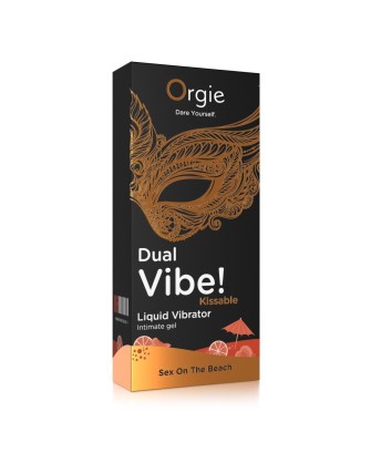 DUAL VIBE! SEX ON THE BEACH KISSABLE LIQUID VIBRATOR - 15 ML
