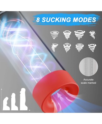 Automatic Pump - 8 sucking modes,
counting mode