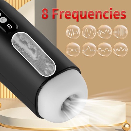 Masturbator - 8 sucking mode
+ Interactive function