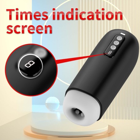 Masturbator - 8 sucking mode
+ Interactive function