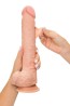 Dildo My babe by RealStick My Idol, flesh,TPE, 28,5 cm