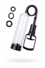 A-TOYS, Penis Pump, PVC, Black, 23.5 cm