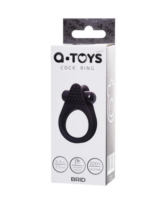 A-Toys BRID cock ring, black