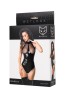 Glossy Marcia - Czarne Fetyszowe Body Wetlook - L