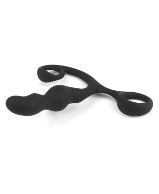 Ultimate Silicone P spot Teaser - Czarny Masażer Prostaty