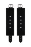 Anonymo handcuffs, PU leather, black