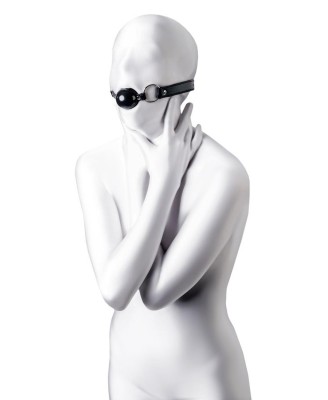 Anonymo gag, TPR, black, 64 cm