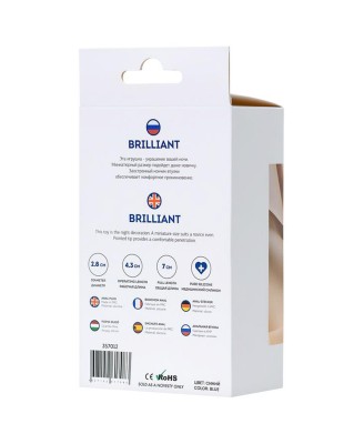 ToDo Brilliant Blue Anal Plug