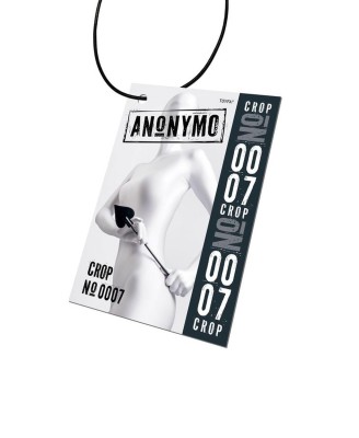 Anonymo stack, PU leather, black, 36 cm