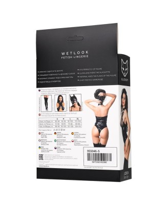 Wetlook body Jodi - black M