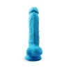Model 1 7""  - Niebieskie Dildo - 17,75 cm