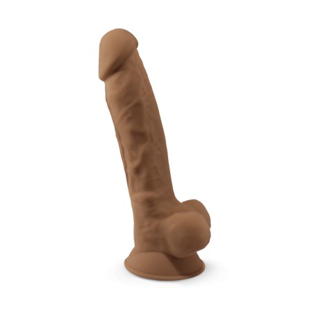 Dildo- Model 1 (7'') Caramel BOX - Realistyczne Brązowe Dildo - 17,7 cm