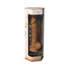 Dildo- Model 1 (7'') Caramel BOX - Realistyczne Brązowe Dildo - 17,7 cm