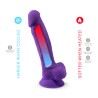 Dildo-Model 1 (7"") Purple - Fioletowe Dildo - 17,5 cm