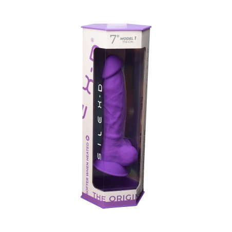 Dildo-Model 1 (7"") Purple - Fioletowe Dildo - 17,5 cm