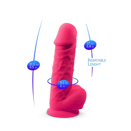 SilexD SD.Model 4 ( 8,5"" ) - Różowe Dildo