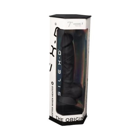 S.D Model 1 ( 7"" ) - Czarne Dildo