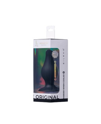 SD. Plug Model 2 L black box - Czarny Korek Analny