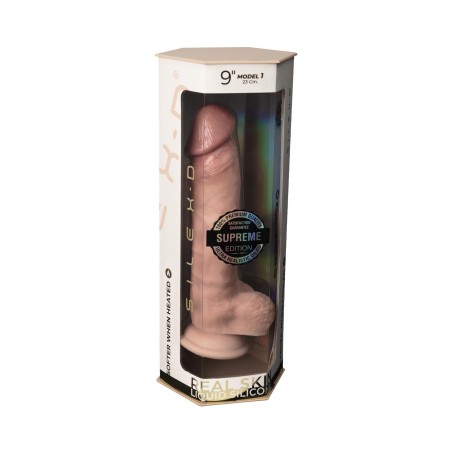 Silexd Premium Real Skin Model 1 (9") - Realistyczne Cieliste Dildo 23 cm