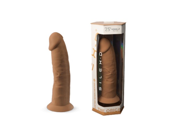 SD. Model 2 (7'5'') ZM01 Caramel BOX - Realistyczne Dildo - 19 cm