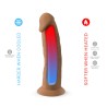 SD. Model 2 (7'5'') ZM01 Caramel BOX - Realistyczne Dildo - 19 cm