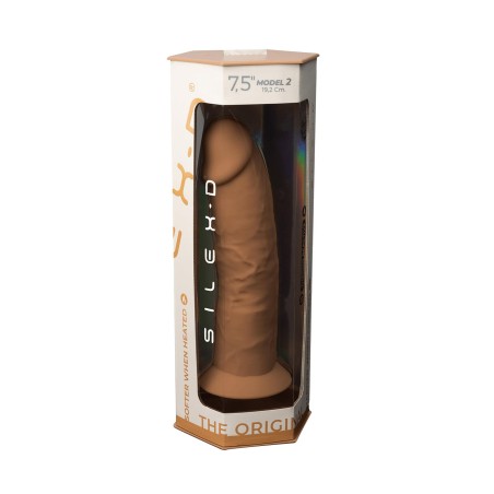 SD. Model 2 (7'5'') ZM01 Caramel BOX - Realistyczne Dildo - 19 cm