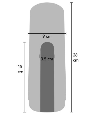 Milking Master Masturbator Black