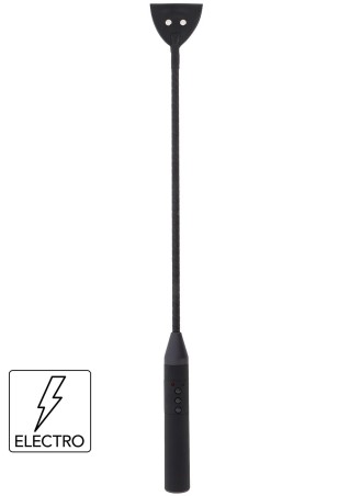 Electro Shock Riding Crop Black