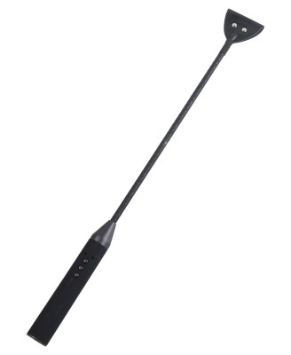 Electro Shock Riding Crop Black