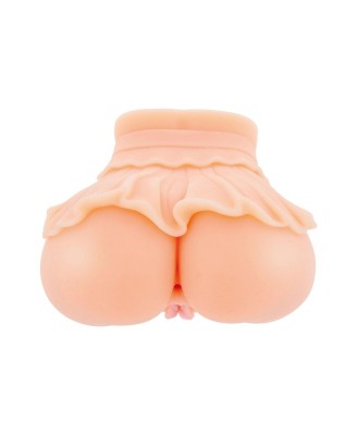 Upskirt College Slut Light skin tone