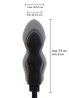 Inflatable Bulb Plug Starter Black