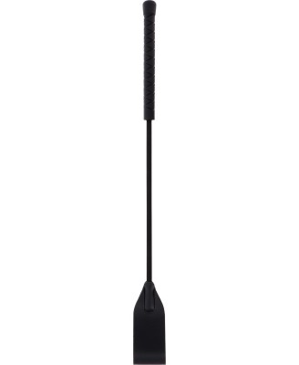 Crop Flapper Whip Black
