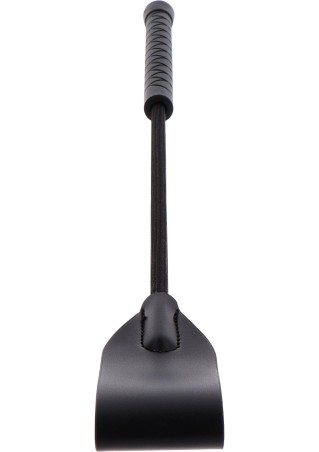 Crop Flapper Whip Black