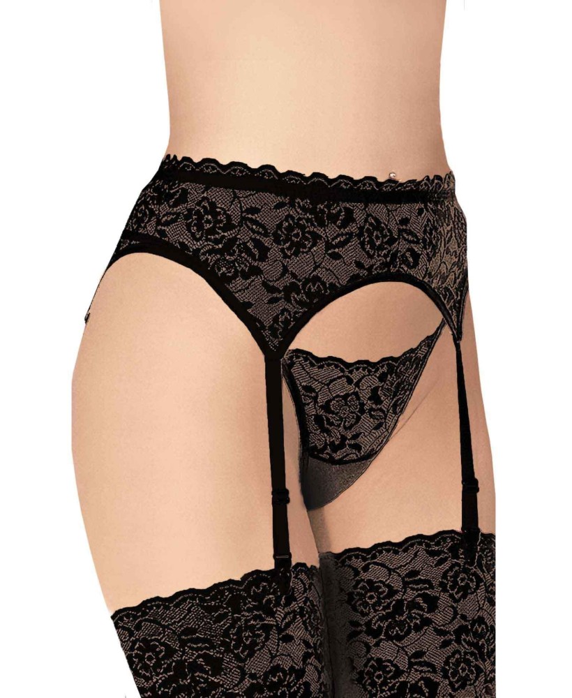 Garterbelt 3305 - black 3XL