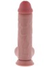 Deluxe Dual Density Thick Dildo TPE 25 cm