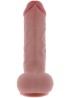 Deluxe Dual Density Thick Dildo TPE 25 cm